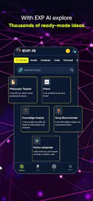EXP AI ChatBot Art Generator android App screenshot 2